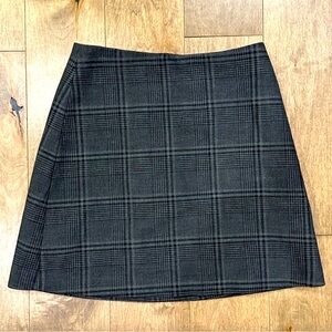 Aritzia Wilfred Plaid Mini Skirt